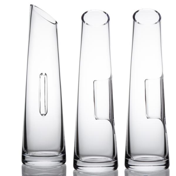 Popular design Safety Heat-resistant Glass Water Carafe Water with Decoration