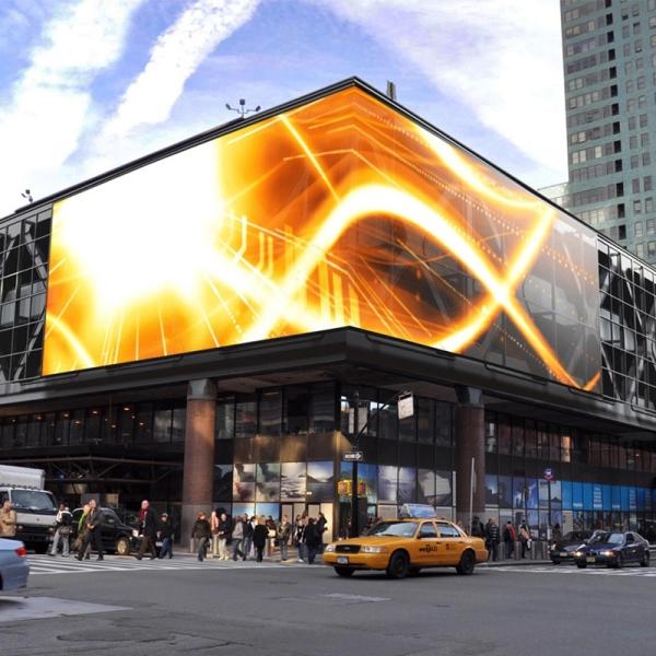 P10.42mm LED Mesh Screen IP68 dust proof Super Light for Big Building