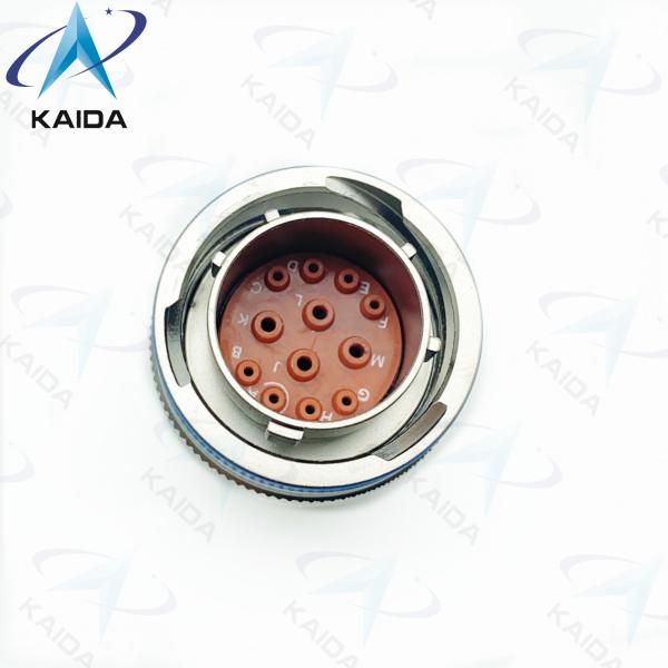 Золотая отделка MIL-DTL-26482 Коннектор сжатие контактов MIL DTL 26482h 12 женских штифтов