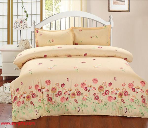 New Printing Bedding Set Fashion Bed Sheet Duvet Cover Pillowcase Winter Cotton Bed set