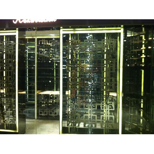 Hot sale China 304 316 stainless steel wine cabinet gradevin from foshan factory