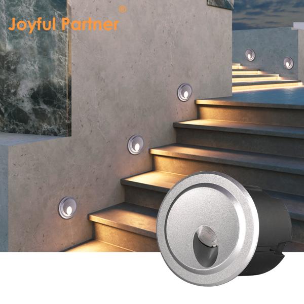 1W Aluminum Housing Wall Lights Weather-Resistant Downward 60° IP65 Waterproof For Outdoor Use