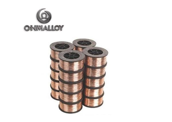 Winding Heating Resistance Wire Constantan / Copper Nickel / CuNi44 Material