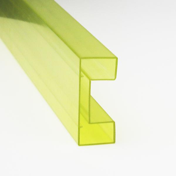 Clear With Plugs Anti Static ESD IC Packaging Tube For Electronic Component