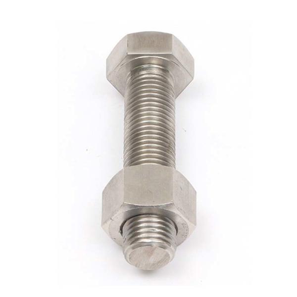 316 Stainless Steel Hex Bolts And Nuts DIN933 DIN931 High Tension A4 80