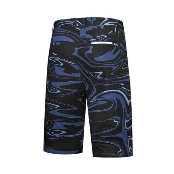 Custom OEM Men's Waterproof Printed Golf Sports Shorts Summer Casual Golf Pants
