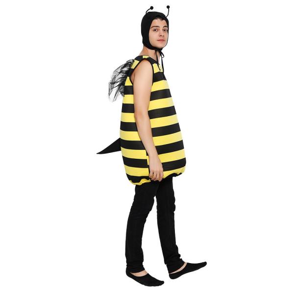 Cosplay Unisex estilo de desenho animado Traje de abelha engraçado para Cosplay e roupa de animal de festa