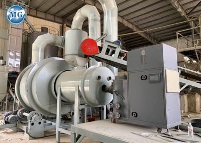 Rotary Drum River Silica Quartz Sand Drying Equipment With Sieving Carbon Steel