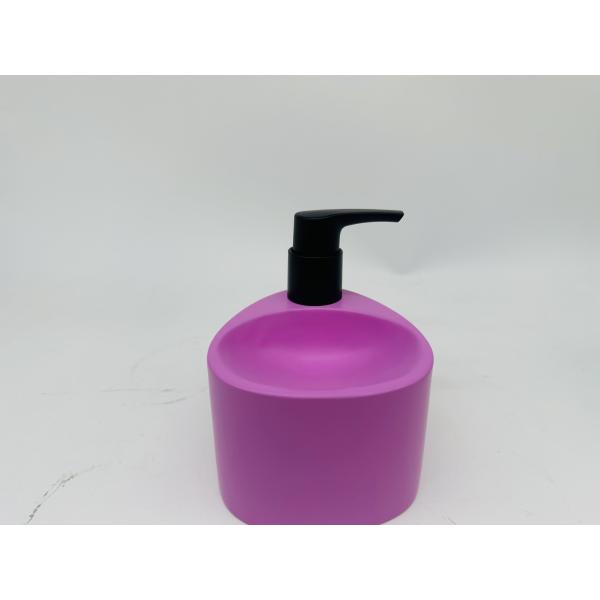 Utility Sink Caddy and Kitchen Utensil Caddy Polyresin Soap Dispenser with Cleaning Ball on Top Tray