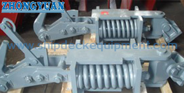 400KN Manual Release Spring Type Marine Towing Hook Ship Towing Equipment