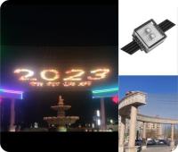 Panneaux d'écran LED RVB avec fonction vidéo image graphique message texte