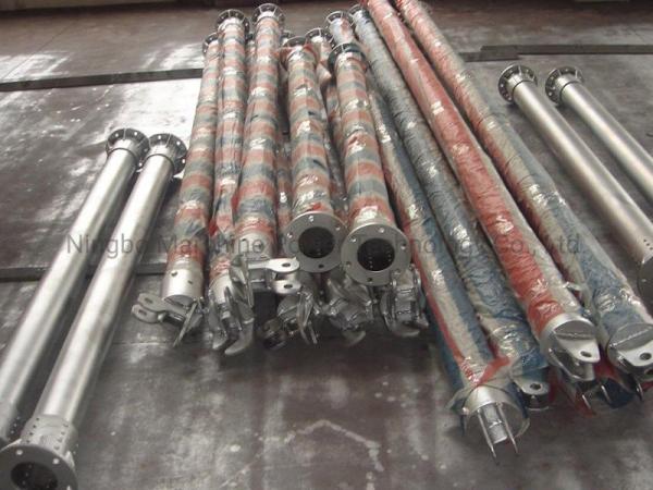 Pólus de ginebra tubular de liga de alumínio de alta resistência em forma de A para obras de construção de torres