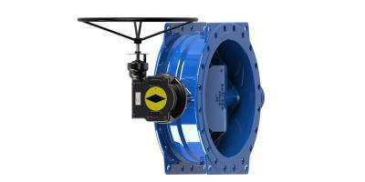 Tipo excêntrico dobro válvula de Flang de borboleta macia do selo para o sistema de águas residuais