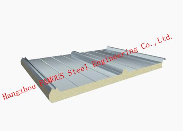 Large Refrigerated Cold Room Panel Walk In Modular Freezer Room Cooler PU Sandwich Panels 1150mm Width