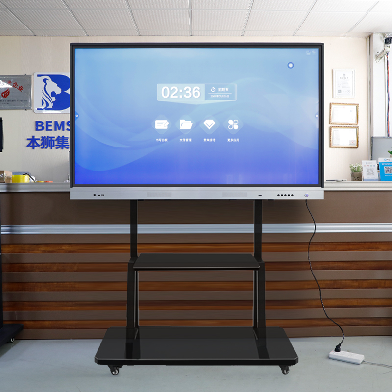 65 75 86 98 дюймовая интерактивная 4k доска для смарт-телевизоров All-in-one с камерой