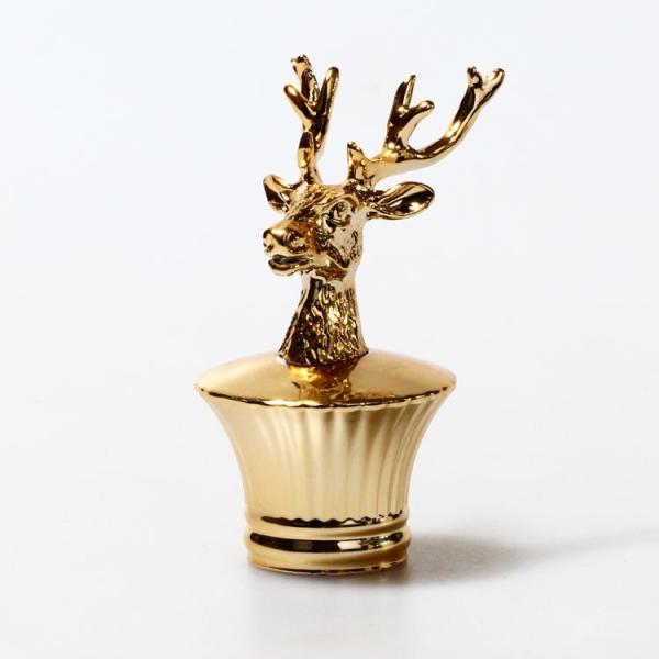 Zinc Deer Perfume Zinc-Alloy Caps Good Touch Environmentally Friendly And Recyclable
