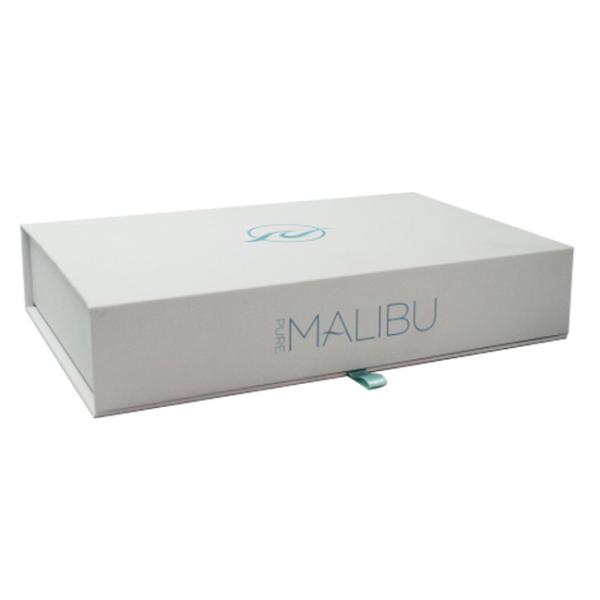 Book Style Oem Customize Print Cosmetic Paper Box With Logo Gold Stamping