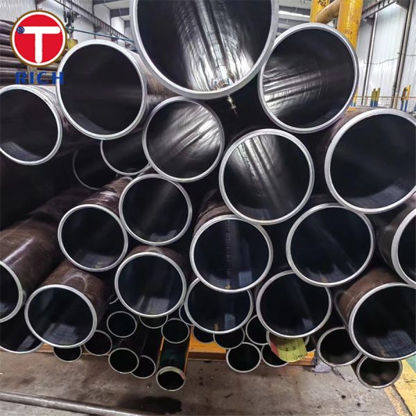 Honed Hydraulic Cylinder Tubing Precision Cold Drawn Seamless Tube with ISO H8/H9 ID Tolerance and Ra max 0.40 μm for Automotive Applications