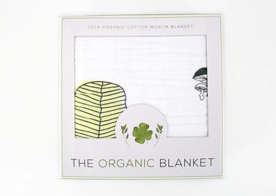 Trendy Cozy  Toddler Cotton Blanket , Lightweight Baby Blankets For Summer