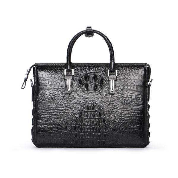 2019 new alligator leather man bag handbag crocodile leather business crossbody bag one-shoulder bag men's briefcase