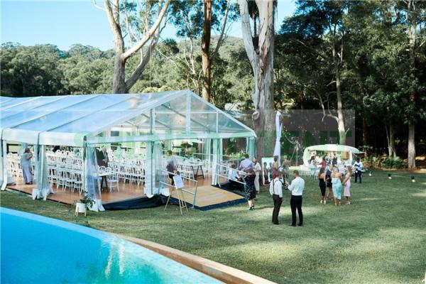 1000 Seater Outside Big Event Tent Transparent Aluminium Structure A Frame
