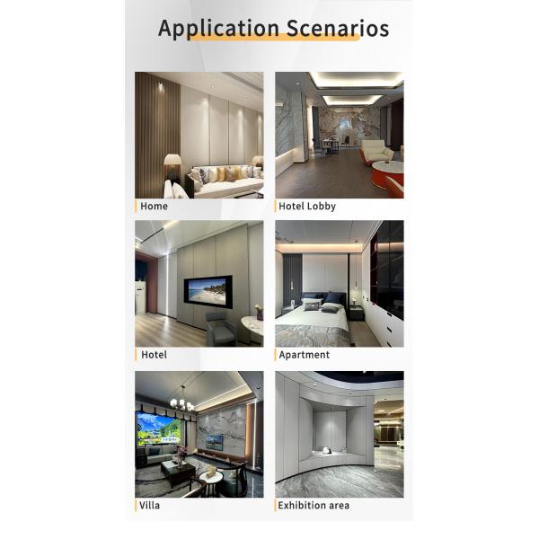 Light Luxury 8 mm Wood Grain For Interior Wall Decoration Acoustic Panel High Quality Bamboo Charcoal Wood Veneer Panels