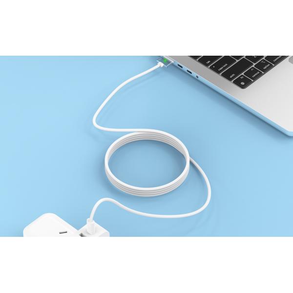 140W Type C Magnetic 3 Cable MacBook Pro 2021 M1 MacBook Air 2022 M2 MacBook Pro 2023 Fast 5A Charging Nylon Braid Charging PVC