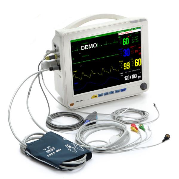 Moniteur médical de chevet ODM 12,1 pouces ECG, PNI, SpO2, RESP
