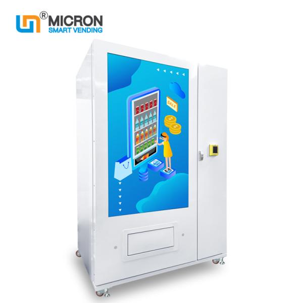 55 Inch Touch Screen Advertising  Vending Machine And Card Readers