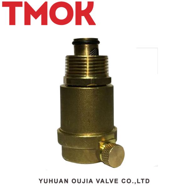 Water Meter 15mm 20mm 25mm Brass Exhausting Valve Brass Automatic Air Vent Valve