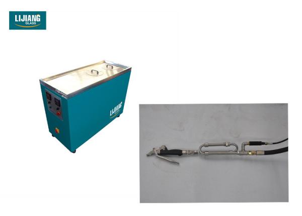 Freezer Double Glazing Manufacturing Equipment -40℃ With Two Seaing Gun