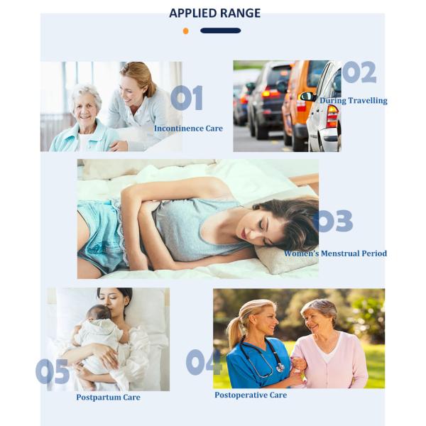 Пеленка изготовленной на заказ Nonwoven ткани OEM устранимая взрослая