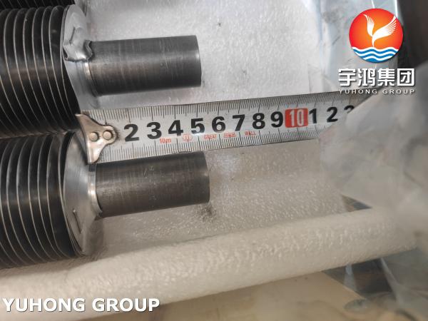 Wound Copper Aluminum Fintube Cooling Systems ASTM A179 Customized