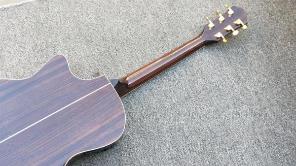 Cutaway 814 Classical acoustic guitar / 2018 Factory custom Log color Solid spruce top Acoustic Guitar