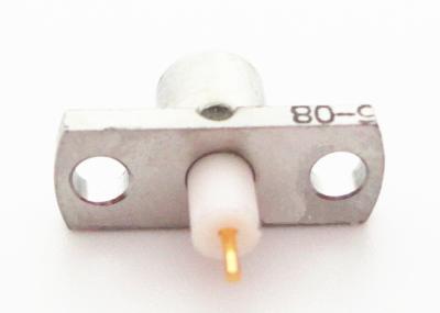 Frequência fêmea da montagem da flange do conector de SMP RF do gênero de 2 furos até 40GHz