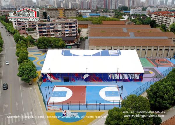 Big Aluminum Marquee Sporting Event Tents  with double pvc cover for Basketball Field