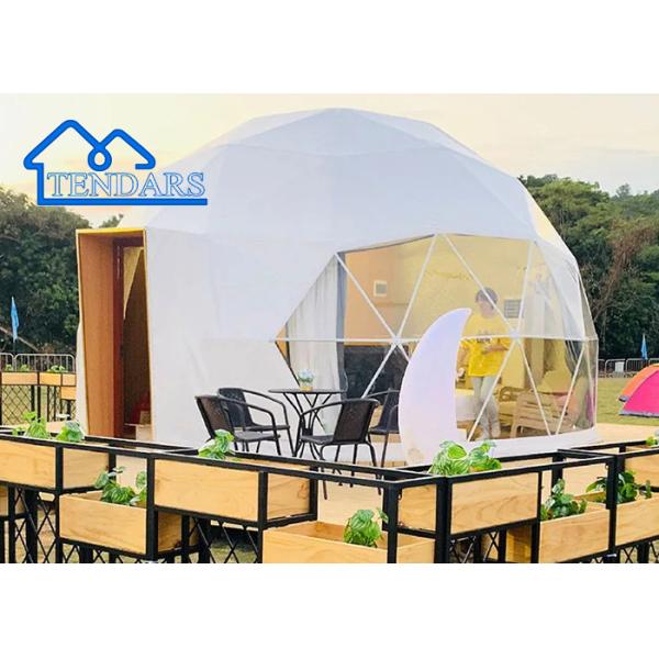 Огнеупорный водонепроницаемый прозрачный диаметр 5 м небольшой круглый PVC дверь событие купол Глампинг гостиничная палатка для продажи