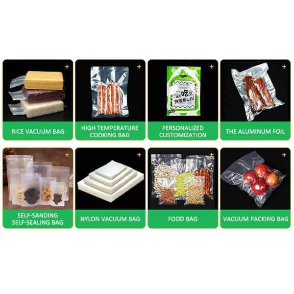 сумки хранения уплотнения вакуума 120mic PET/NY/PE пластиковые для риса ASP
