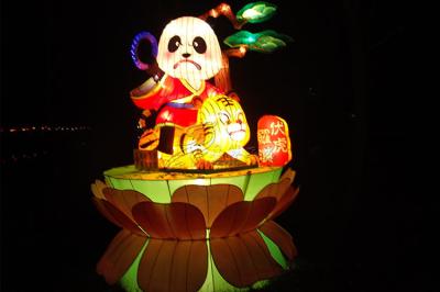 Lanternas chinesas impermeáveis exteriores, luzes chinesas customizáveis da lanterna do diodo emissor de luz