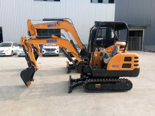 Compact Mini Crawler Excavator 2200kg Weight 310mm Cutting Depth Crawler Type