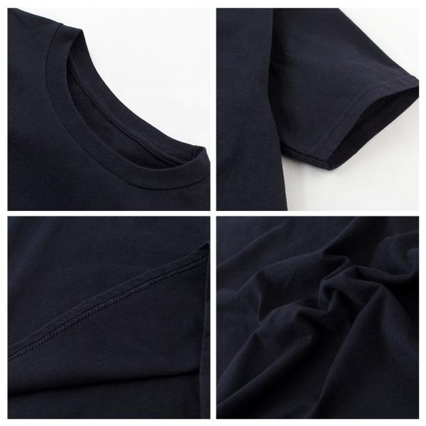 100% Cotton Unisex Printing Blank T Shirts 180 Grams O Neck