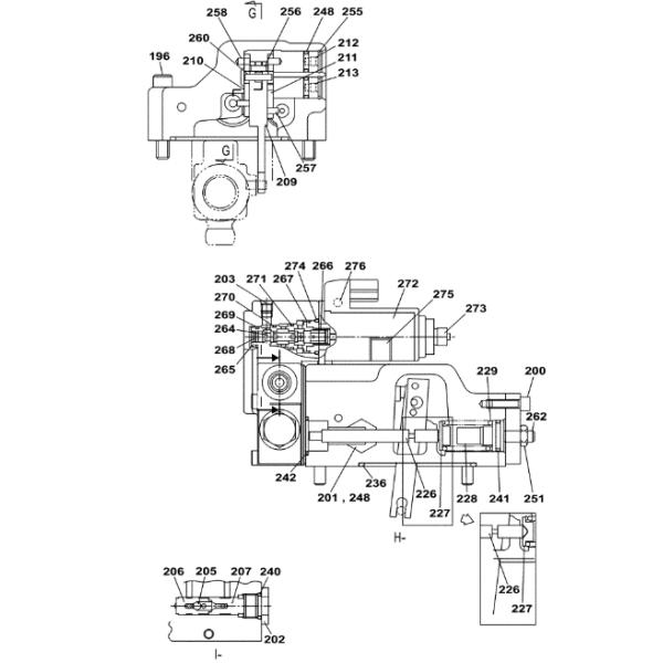Регулятор гидронасоса LL001090 LL001670 для Sumitomo SH210 SH240 CX210 CX240