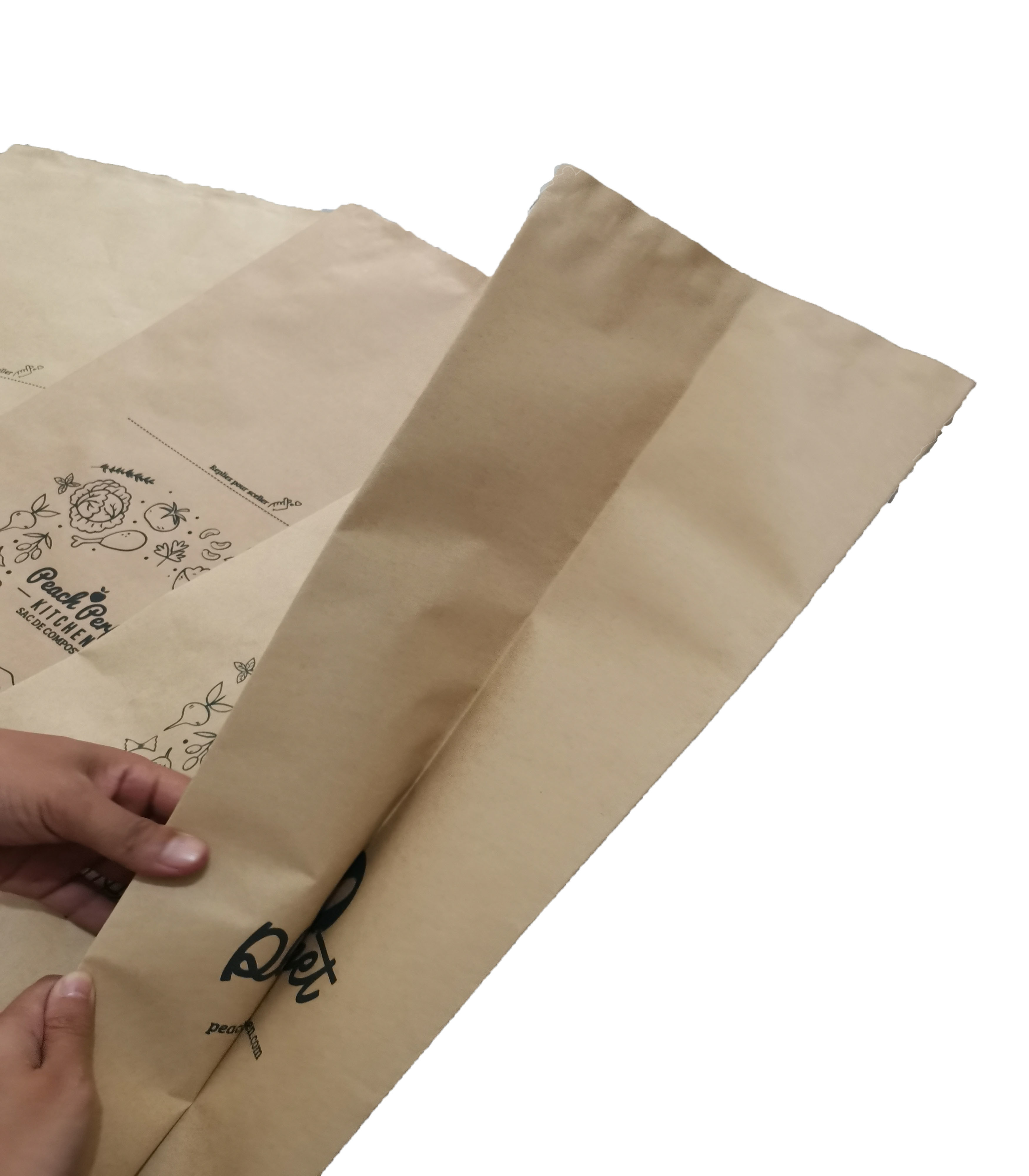 Biodegradable мешки бумаги Multiwall цемента 30 галлонов