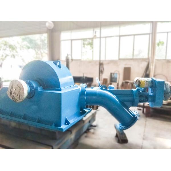 Turgo Turbine Generator with Stainless Steel Runner 50-400m Rated Head and Butterfly Valve for Off Grid or On Grid Power Solutions