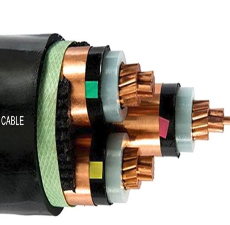 3 Core Unarmored Medium Voltage Power Cables XLPE Insulated For Laying Indoors
