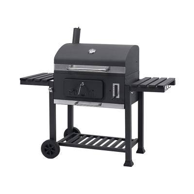 grades de cozimento exteriores portáteis pretas de 115cmx46cm para o fogão do assado