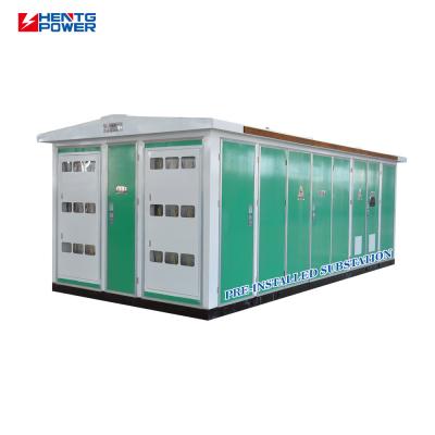2000KVA Power Distribution Box 20KV Pre Fabricated Substation Intelligent 33KV MV Box Three