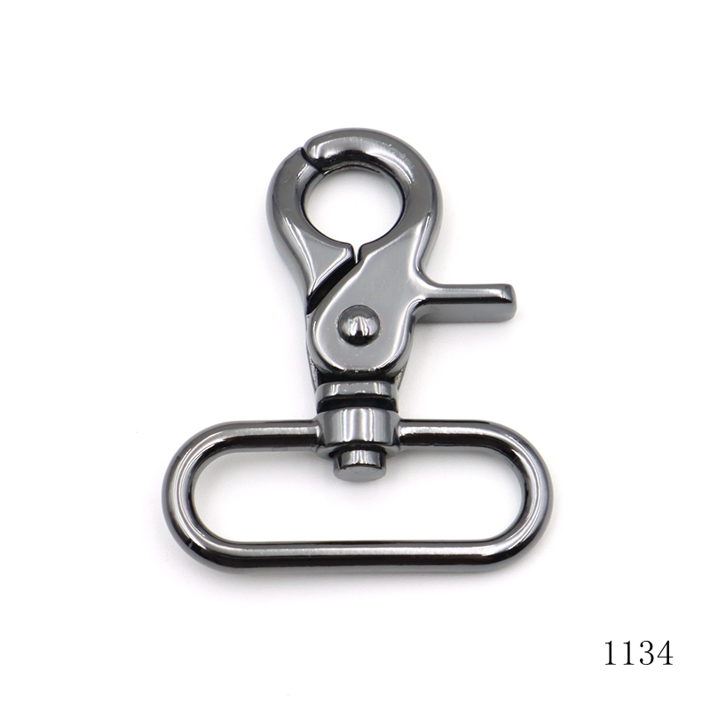 Heavy Duty Swivel Trigger Snap Hook 38.5mm Inner Width Leather Bag Shoulder Strap Clasp for Tool Bag Hardware