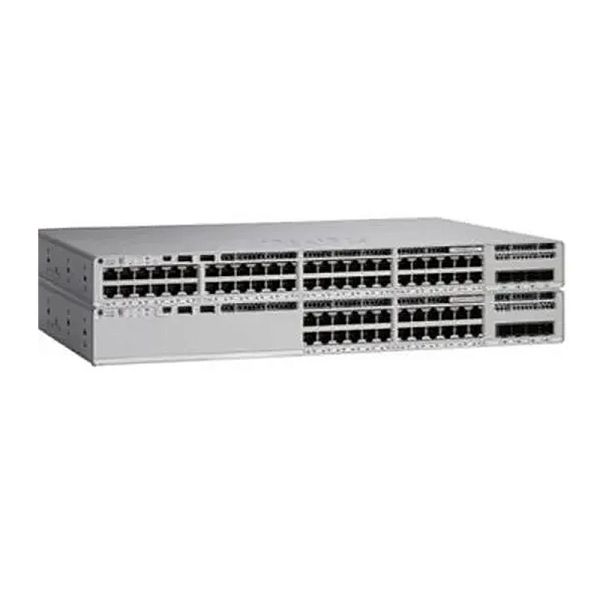 Cisco Catalyst 9200L Enterprise Switch 48-port PoE+ with 4 x 10G Uplinks and Stackable Functionality
