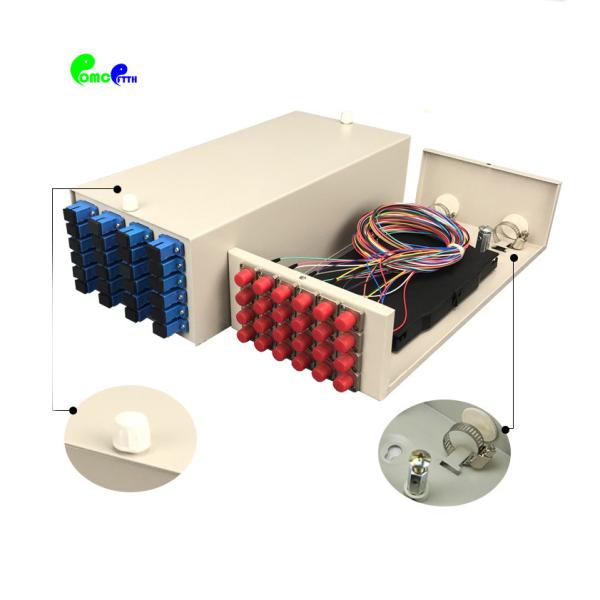 4-24 ports SC FC LC FC E2000 Fiber Terminal Box ( FTB ）wall mounted Cold Rolled Steel for FTTX ， ODN ，PON project
